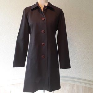 INC International Concepts Black Coat